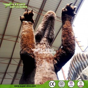 制作攝影道具展廳標本 仿真動物大地懶 高仿真動物模型