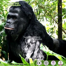攝影道具展廳標本 高仿真 仿真動物大猩猩  動物制作模型