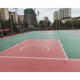 硅pu 籃球場(chǎng)地生產(chǎn)廠商塑膠場(chǎng)地硅pu面層及材料要求