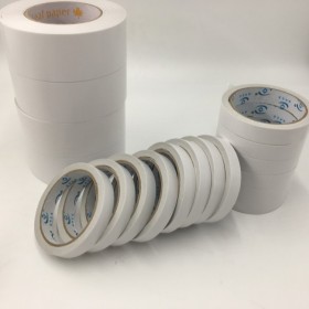 廠家直銷批發(fā)雙面膠定制易撕繡花專用熱溶膠耐高溫雙面膠定制