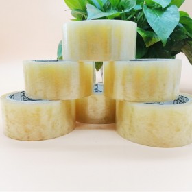 暖輝生物纖維環(huán)?？山到夥饪谀z帶 環(huán)保低噪封箱膠帶4.5寬180天快速降解膠帶