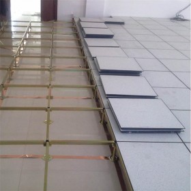 奇信防靜電地板 機(jī)房600*600國標(biāo)陶瓷面 全鋼架空活動(dòng)地板磚 可定制