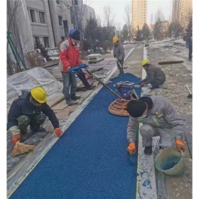 四川透水混凝土施工 專業(yè)施工隊伍150人 公園 小區(qū)路坪