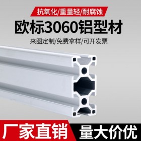 四川專業(yè)鋁材廠家 工業(yè)鋁型材批發(fā)報價 歐標(biāo)3060 蓉美華廠家直銷鋁型材深加工