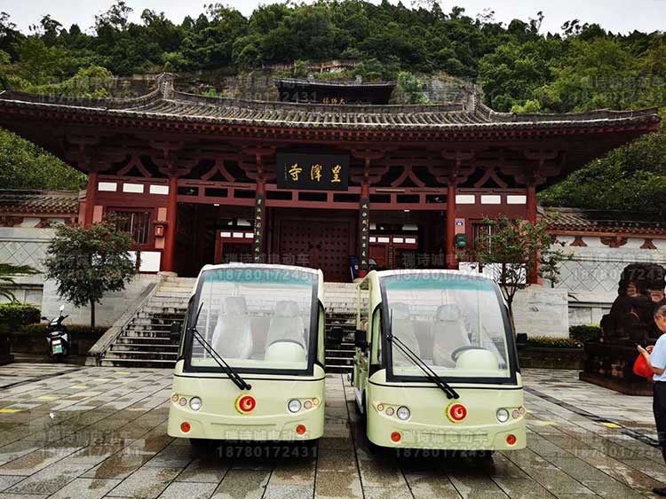 景區(qū)用電動(dòng)觀光車電動(dòng)巡邏車案例