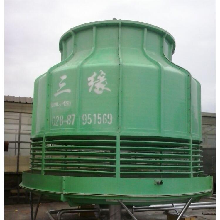 無填料噴霧式玻璃鋼冷卻塔廠家  方形逆流機械通風(fēng)涼水塔