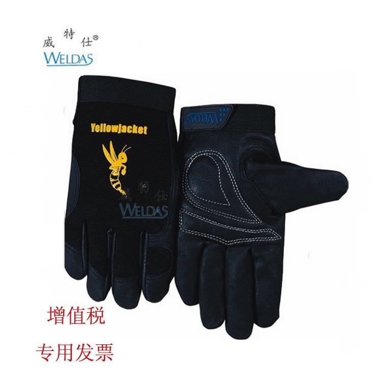 weldas/威特仕10-2660 短豬皮機(jī)械師手套 防護(hù)勞保手套 精細(xì)耐用防滑駕駛