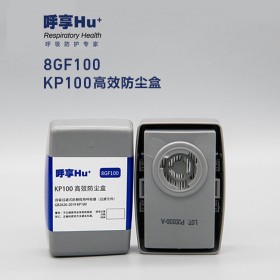 Hu/呼享 8GF100 過濾各類非油性與油性顆粒物防塵盒  高效防塵盒 過濾等級(jí)KP100