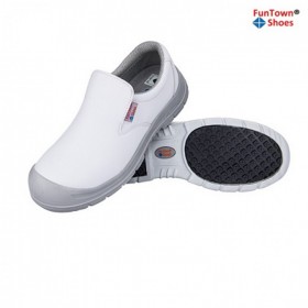 funtownshoes/范特仕6213 防砸防滑防靜電2.0毫米超纖 復(fù)合包頭勞保鞋