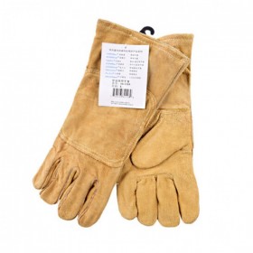 weldas/威特仕10-2118防護(hù)手套電焊工手套隔熱耐磨牛皮焊接防火阻燃手套