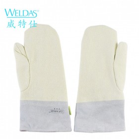 weldas/威特仕10-4711 電焊手套燒焊牛皮手套焊工手套加厚焊工防護(hù)用品