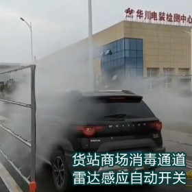 景區(qū)商城車輛消毒通道 養(yǎng)殖場(chǎng)消毒防疫設(shè)備 上門安裝