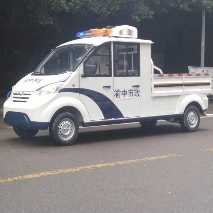 五菱公務巡邏車M100威威系列 敞開式8座社區(qū)治安車城市綜合執(zhí)法城管巡邏專用 公安部警采中心認可產品可實地試車