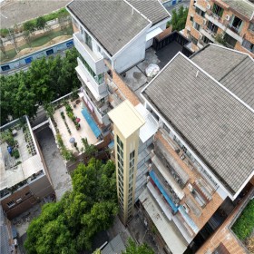 老樓加裝電梯 造型美觀 電梯鋼結(jié)構(gòu)井道 電梯井道價格