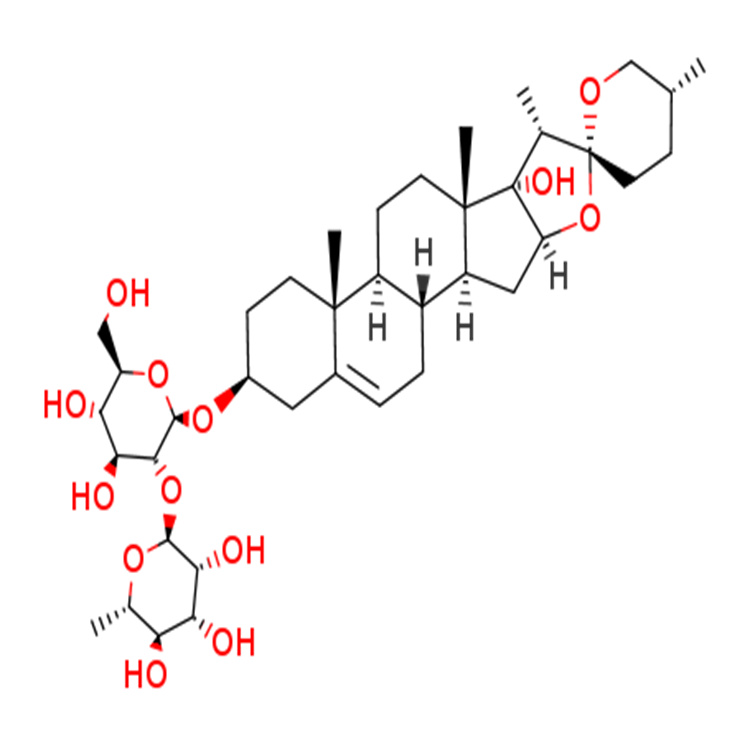 重樓皂苷VI 自制對(duì)照品 中檢院 純度高 科研專用