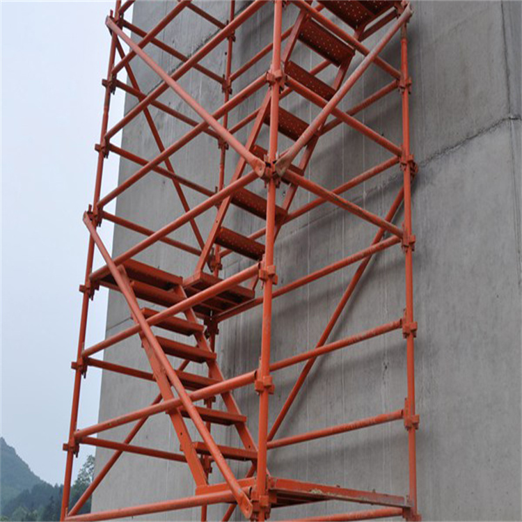 籠式安全爬梯 建筑施工專(zhuān)用框架式爬梯 腳手架爬梯定制