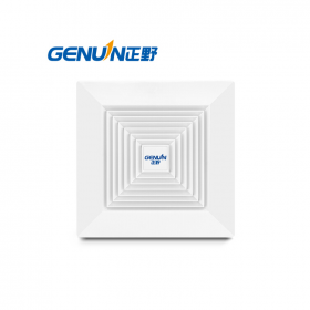 成都正野（GENUIN）BPT12-13C天花板吸頂管道吊頂排氣扇客廳廚衛(wèi)強力靜音新風換氣扇