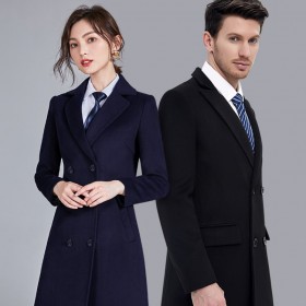 成都批發(fā)工作服大衣 公司行政辦公人員大衣