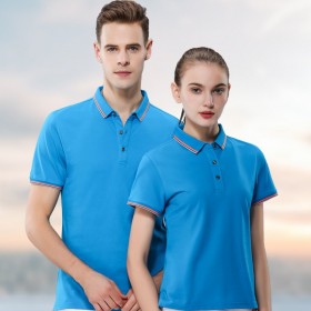 成都T恤批發(fā)廠家 工作服團(tuán)隊定制 棉加聚脂纖維不變形