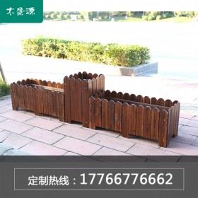 防腐木花箱 特大種菜箱 實(shí)木花槽 陽(yáng)臺(tái)種菜盆戶(hù)外 組合花箱 庭院種植箱