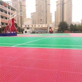 貴州塑膠球場(chǎng)廠家 籃球懸浮地板 epdm塑膠跑道