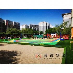 四川塑膠籃球場地面施工 學校單位體育場硅PU球場建設(shè)