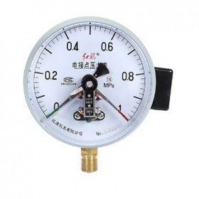 紅旗磁助式電接點(diǎn)壓力表YX-150/YXC-150氣壓表0~60MPA徑向型水壓表1.6級30VA