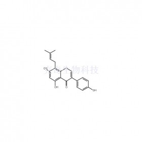 Lupiwighteone維克奇自制中藥標準品對照品,僅用于科研使用