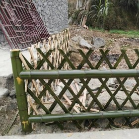 四川防腐竹籬笆墻 戶外優(yōu)質(zhì)竹籬笆墻 手工編織竹籬笆墻