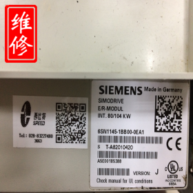 西門子變頻器帶不動負(fù)載維修