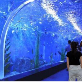 海洋館設(shè)計 水族工程免設(shè)計費(fèi) 亞克力大型12米魚缸定制 戲浪海景
