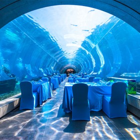 戲浪海洋館工程亞克力無縫拼接大板厚板透明亞克力大板定做