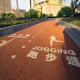 應城市 生態(tài)透水道路 彩色透水混凝土 透水鋪裝材料 造價評估