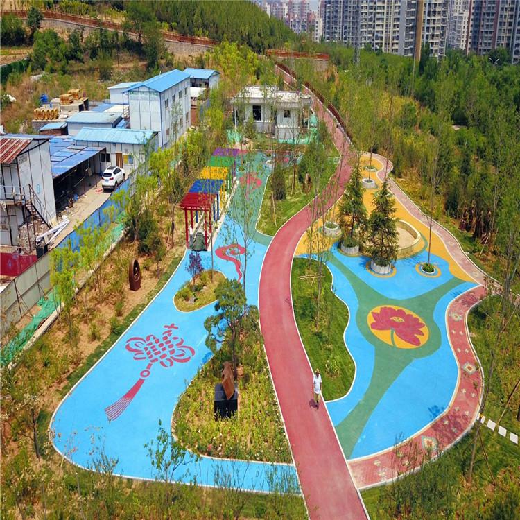 鄭州商家讓利，彩色透水混泥土，透水地坪透水混凝土等折扣鉅惠