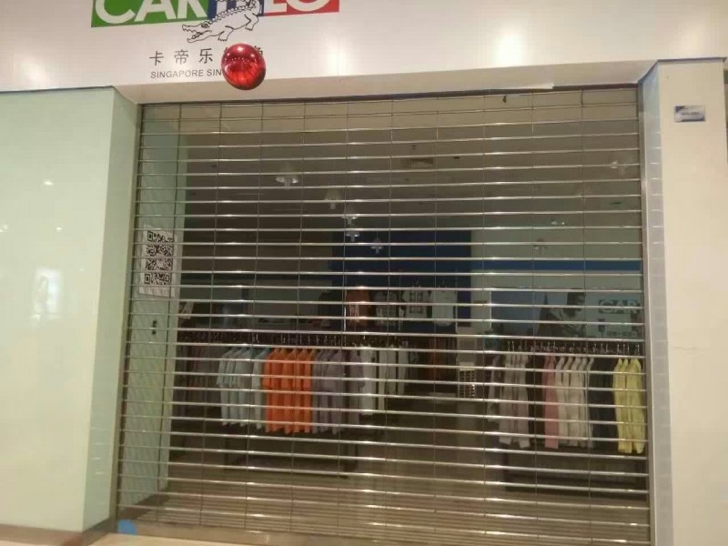 不銹鋼鏈接卷簾門(mén)
