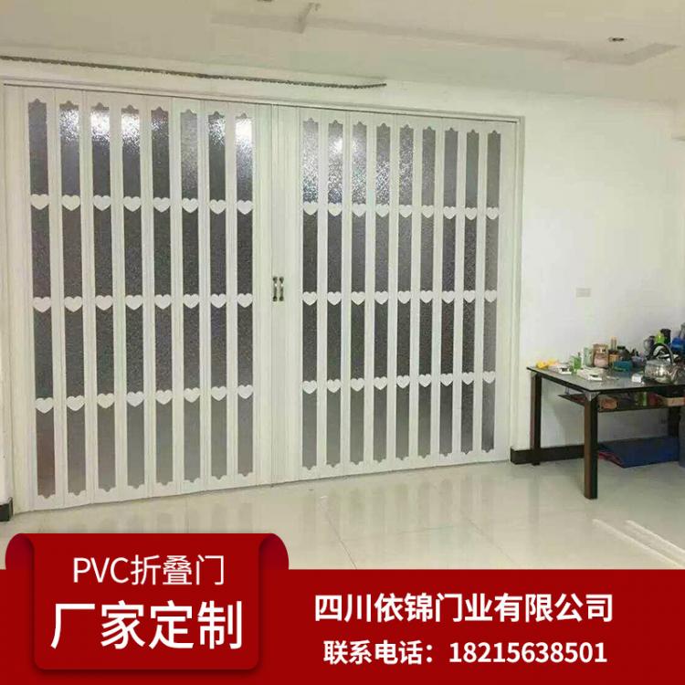 PVC折疊門 水晶折疊門 電動折疊門 電動門廠家   四川依錦門業(yè)  廠家直供 出廠單價 電動么 自動門