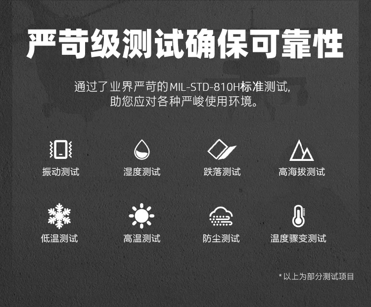 嚴(yán)苛級測試確?？煽啃? width=