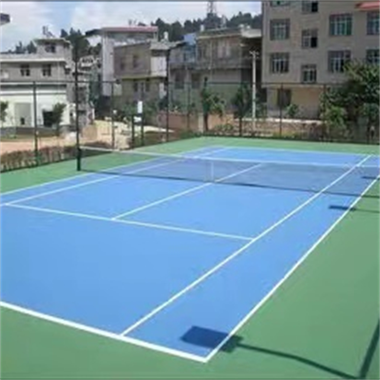 硅PU運動場地坪 塑膠地面 專業(yè)施工 環(huán)保無毒 森脈建材