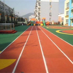 塑膠跑道 勝飛康體塑膠跑道廠家 專業(yè)預(yù)制塑膠跑道廠家 幼兒園/學校/球場塑膠跑道