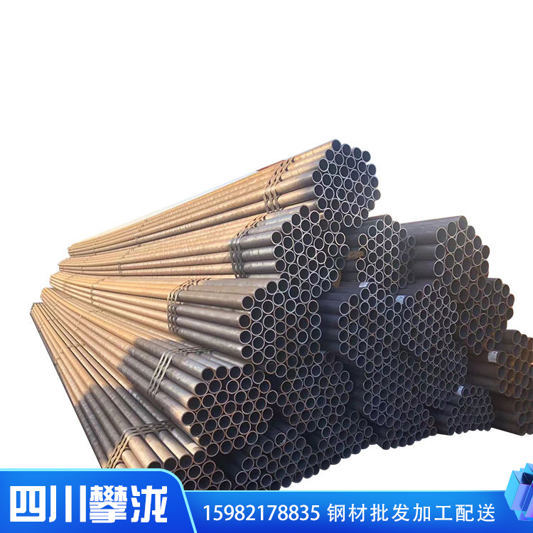 四川攀瀧暖通不銹鋼304焊接通風(fēng)管化工環(huán)保無(wú)縫管鍍鋅除塵排風(fēng)管廚房排煙圓管