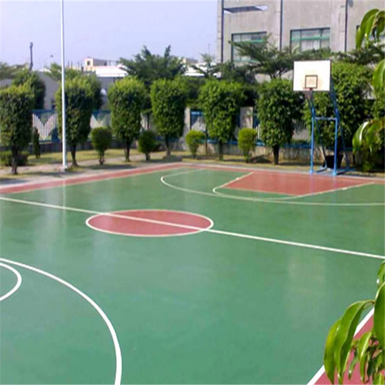 硅pu 廠家供應(yīng)硅pu球場 室內(nèi)外硅pu球場