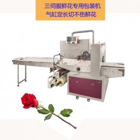 云南鮮花包裝機(jī)TCZB-600X自動定長切鮮花套袋包裝機(jī) 成都太川全國批發(fā)