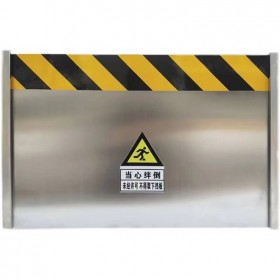 車庫儲藏室擋鼠板 黃黑相間發(fā)光貼 不易褪色 防腐耐磨 不生銹