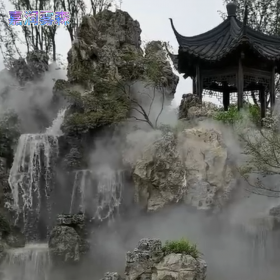 公園景區(qū)小區(qū)水景造霧人造霧設(shè)備 花卉園藝調(diào)濕設(shè)備