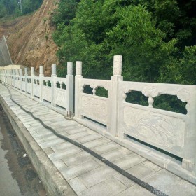 寺廟大橋浮雕石欄桿 花崗巖石欄桿 石雕青石欄桿 廠家報(bào)價(jià)
