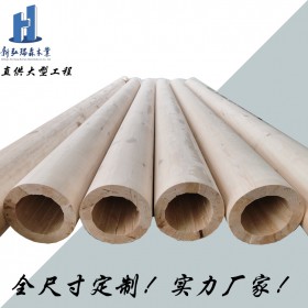 建筑結(jié)構(gòu)膠合木 四川瑞森膠合木廠家直銷價格 批發(fā)膠合木圓柱