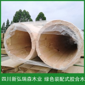 定制膠合木 四川膠合木廠家 新弘瑞森專業(yè)生產(chǎn)膠合木