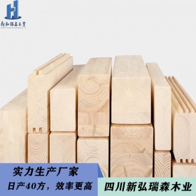 膠合木結(jié)構(gòu)材料 新弘瑞森進口云杉膠合木 質(zhì)量可靠 尺寸足