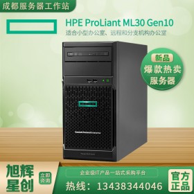 四川成都新華三塔式服務器渠道分銷商_ML30 Gen10替代ML30G9 至強E-2124四核服務器