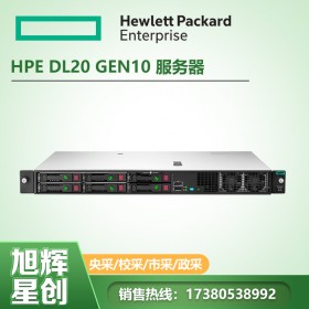 惠普總代理HPE DL20 Gen10服務(wù)器 ERP系統(tǒng)電腦 旭輝星創(chuàng)授權(quán)代理商